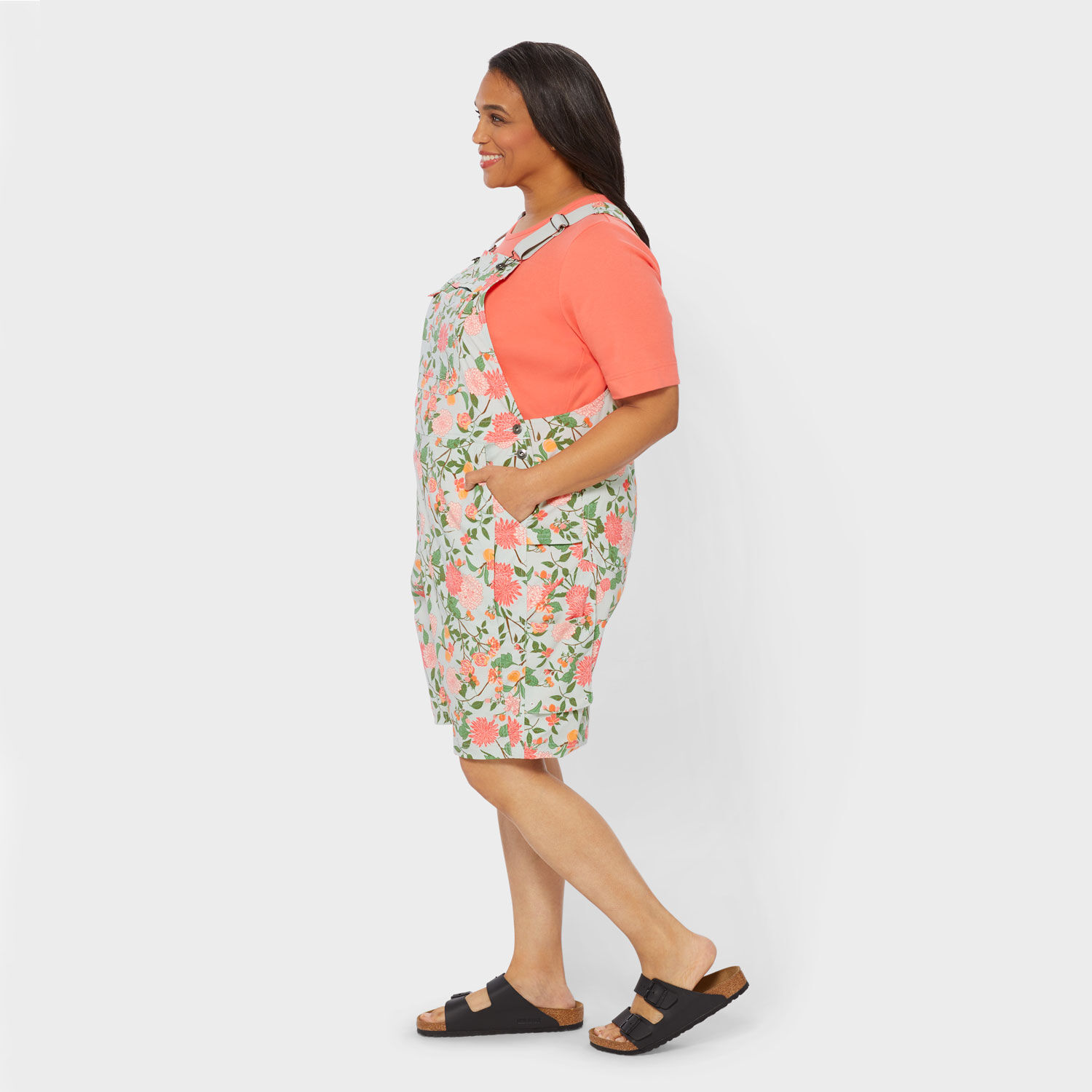 Women's Plus Heirloom Gardening Short Overalls | Duluth Trading