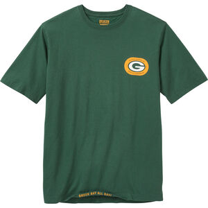 Men's Packers Longtail T Relaxed Fit Short Sleeve Logo T