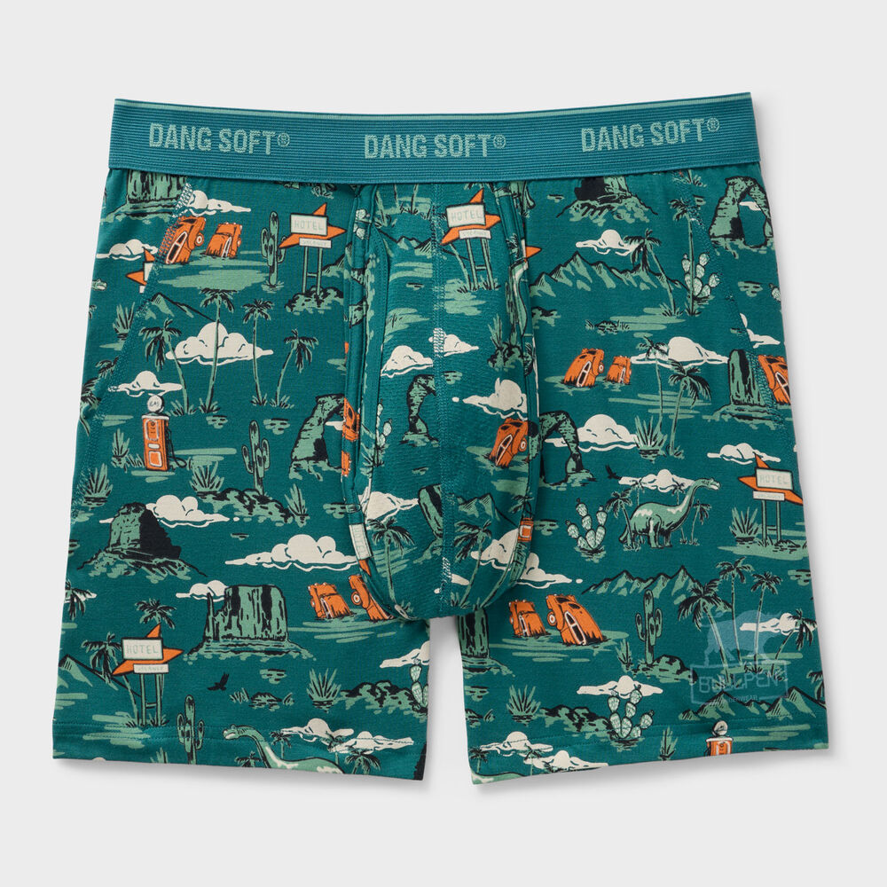Men's Dang Soft Pattern Bullpen Boxer Briefs Main Image