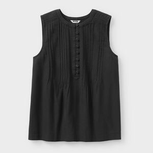 Women's Artisan Hemp Pin-Tuck Tank