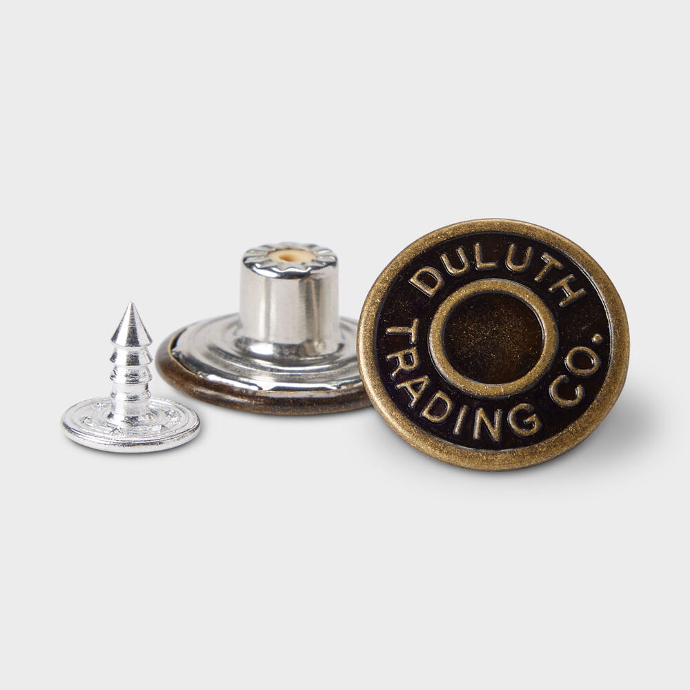 8-Pack Antique Gold Buttons Main Image