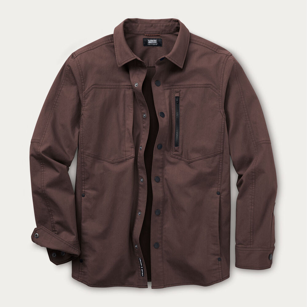 Men's AKHG Stone Run Standard Fit Overshirt Main Image
