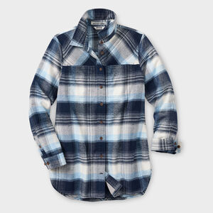 Women's Plus Folklore Flannel Tunic