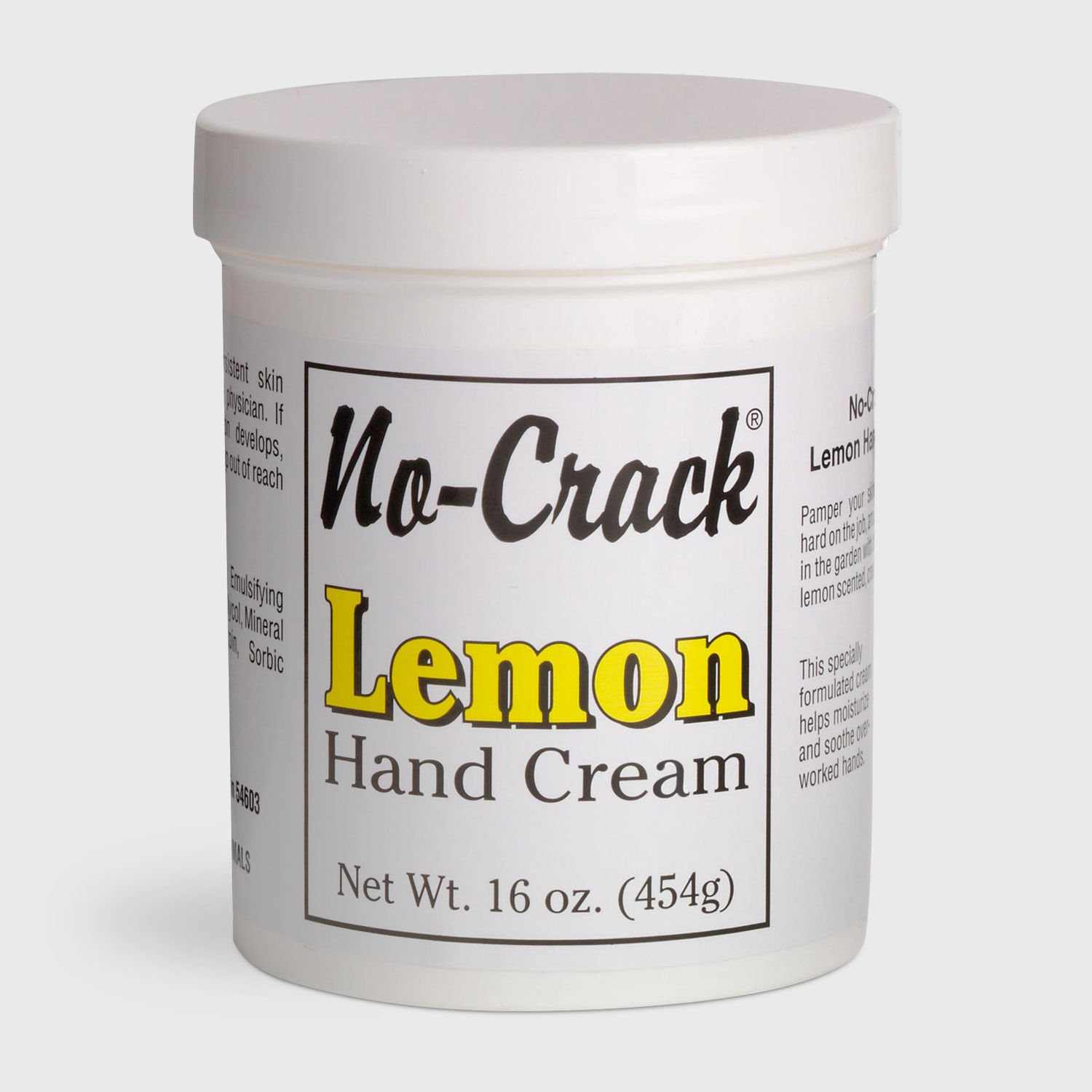 No-Crack 16-oz. Lemon Hand Cream | Duluth Trading Company