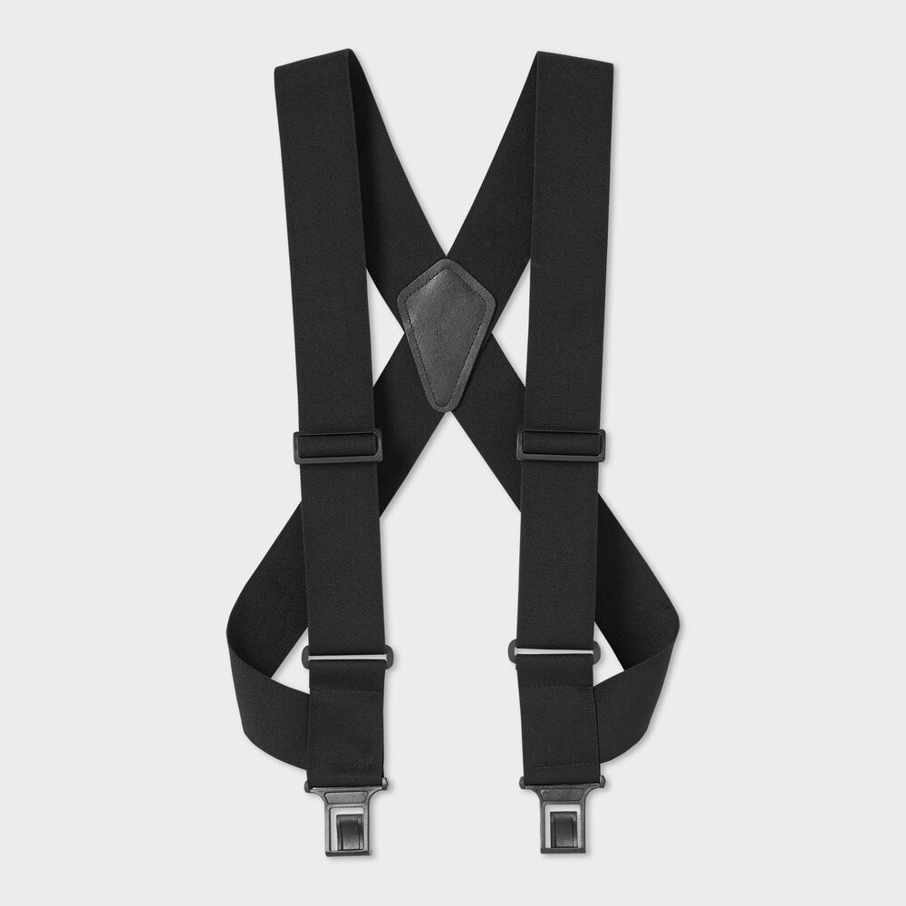 Men's Perry Side Clip Suspenders BLACK Main Image