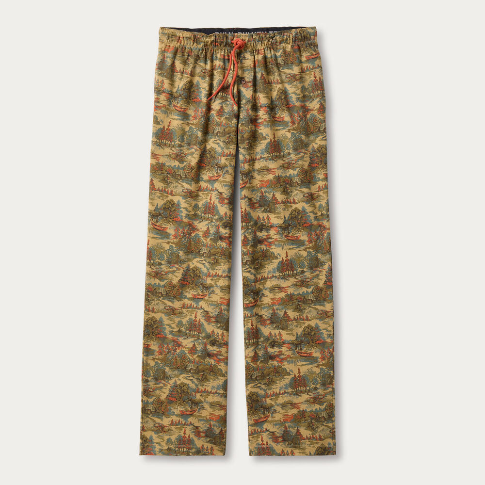 Men's Lumber Jams Cotton Pajama Bottoms Main Image