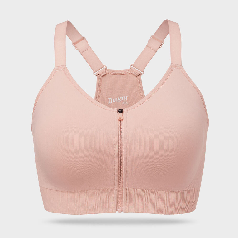 Women's Armachillo Seamless Zip-Front Bra Main Image