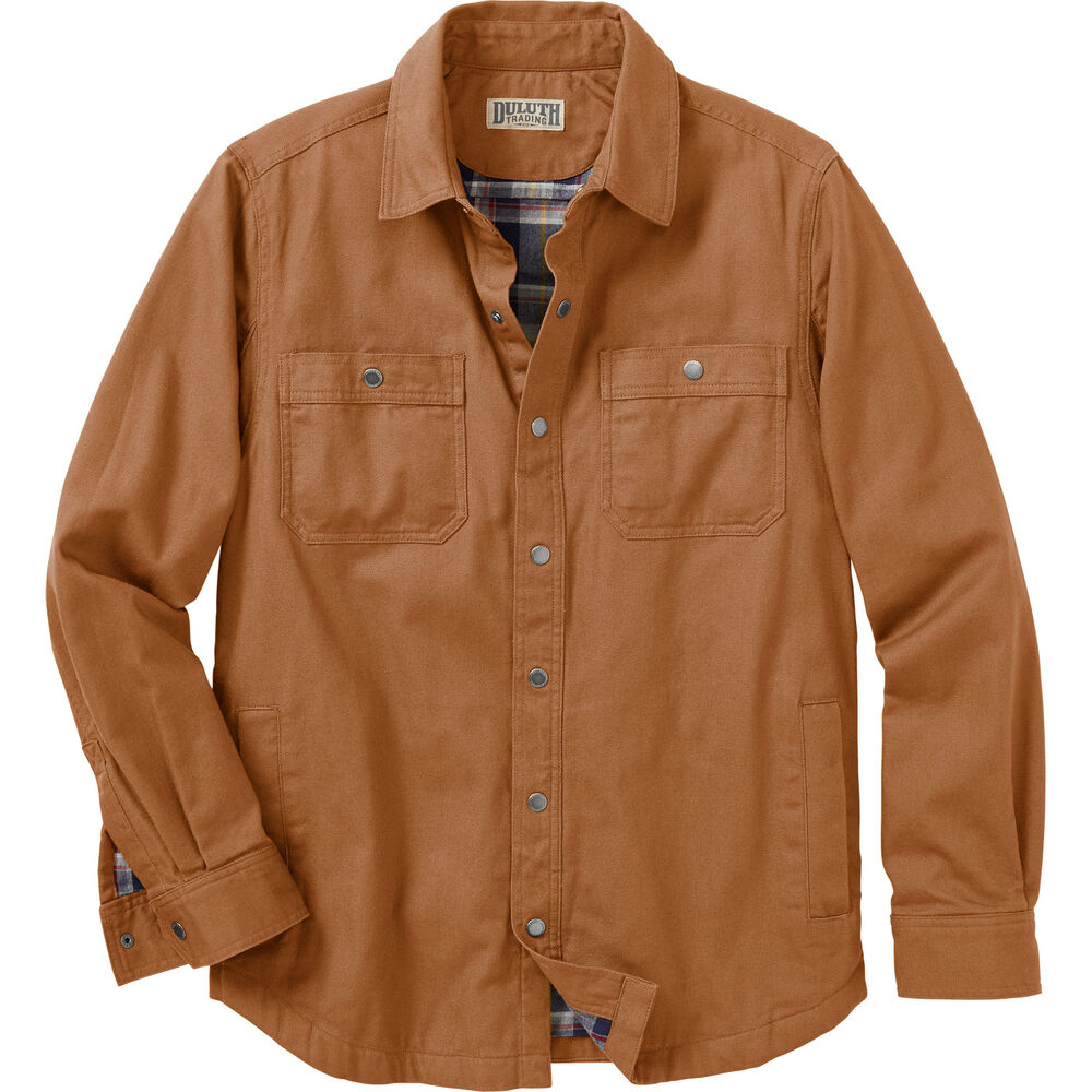 Men's Fire Hose Flannel-Lined Standard Fit Limber Jac BBN MED REG Main Image