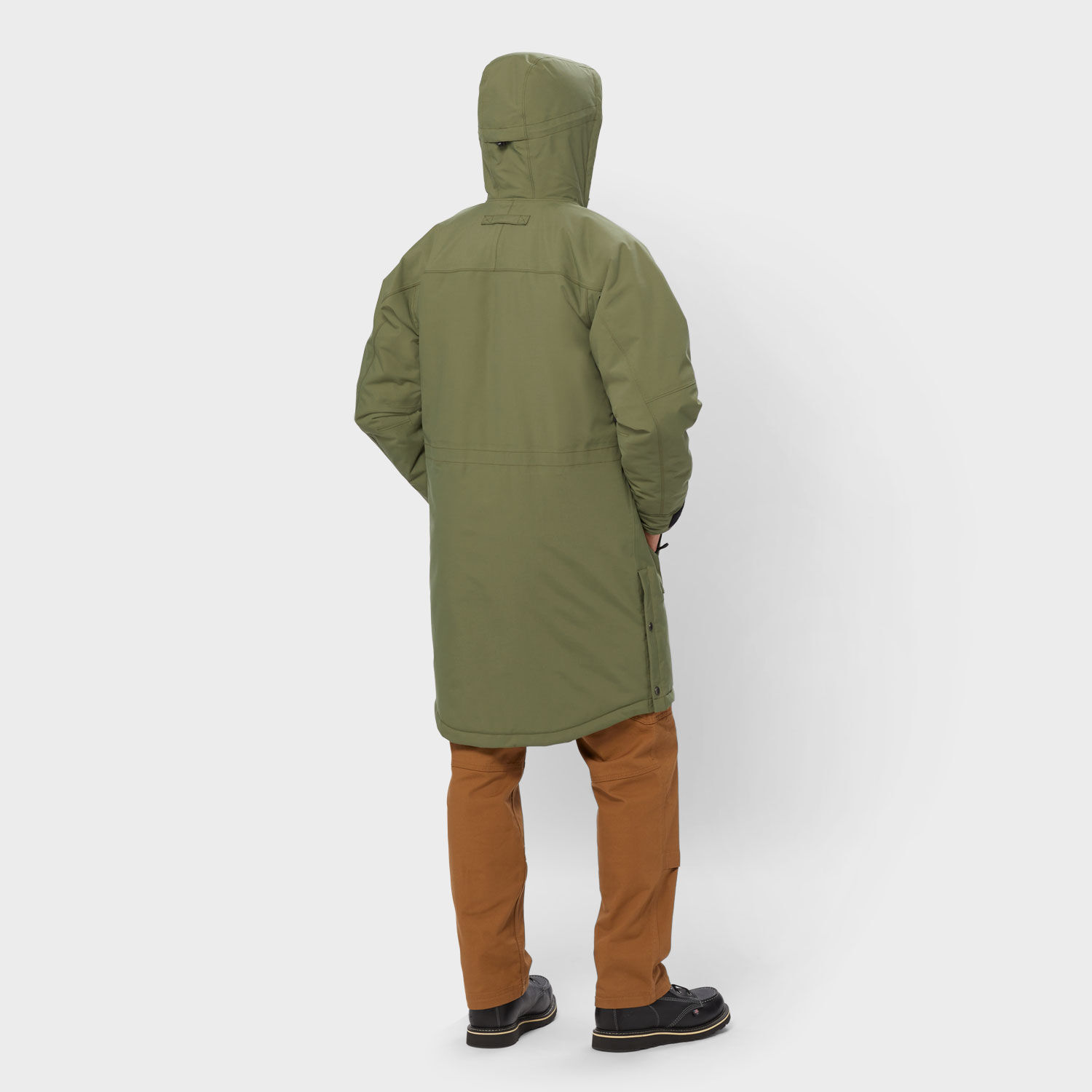 Men's Whaleback Waterproof Insulated Long Coat | Duluth Trading