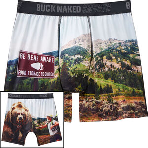 Men's Buck Naked Smooth Boxer Briefs
