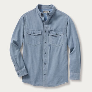 Men's No Quit Utility Standard Fit Chambray Shirt