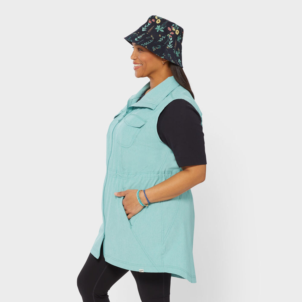Women's Plus Sol Survivor Sun Protection Tunic Vest Main Image