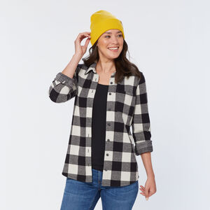 women's T-Shirt Flannel Long Sleeve Shirt