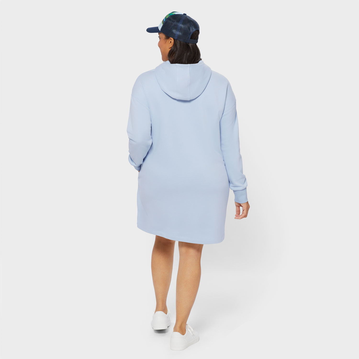 Women's Plus Lazy French Terry Hoodie Dress | Duluth Trading Company