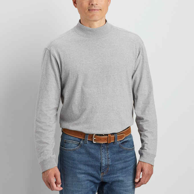 Men's Longtail T Long Sleeve Mock Neck T-Shirt | Trading Company