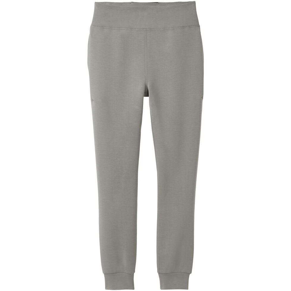 Leg Logo Ladies Grey Sweatpants - Large