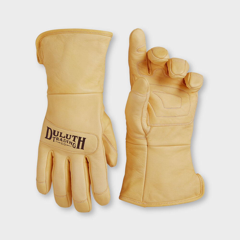 Men's Fence Mender Gauntlet Gloves STRAW Main Image
