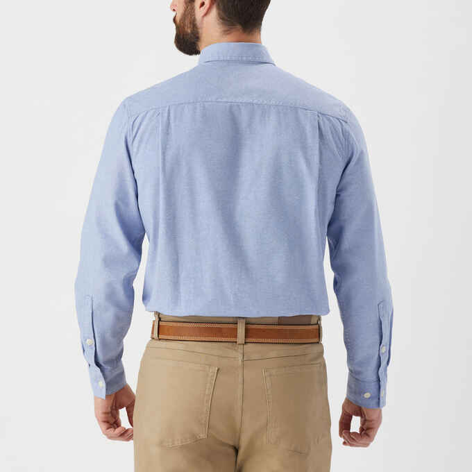 Men's 40 Grit Chambray Standard Fit Long Sleeve Shirt | Duluth Trading ...