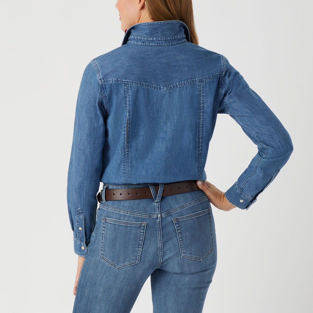 Women's Fence Mender Denim Shirt Main Image