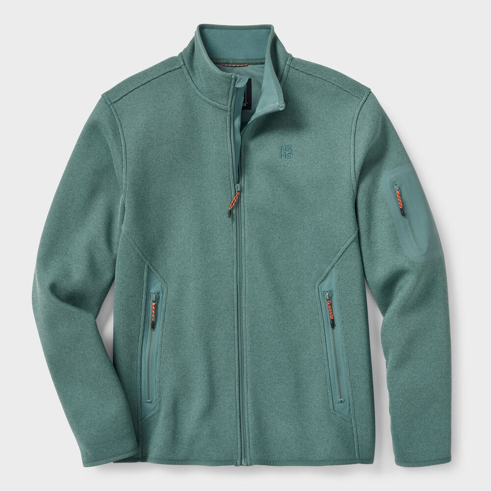 Men's AKHG Graveltec Standard Fit Full Zip Mock Main Image