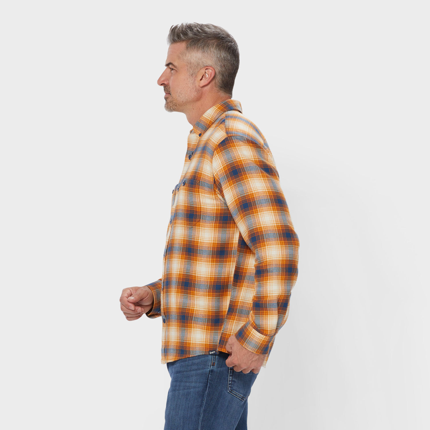 Men's Seawool Lightweight Flannel Long Sleeve Shirt | Duluth Men's Seawool Lightweight Flannel Long Sleeve Shirt | Duluth