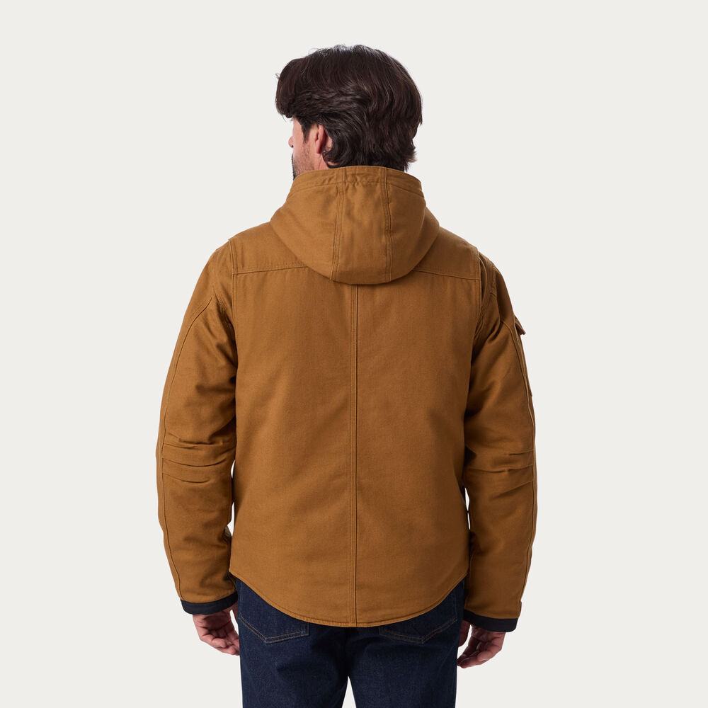 Men's Superior Fire Hose Hooded Jacket Main Image