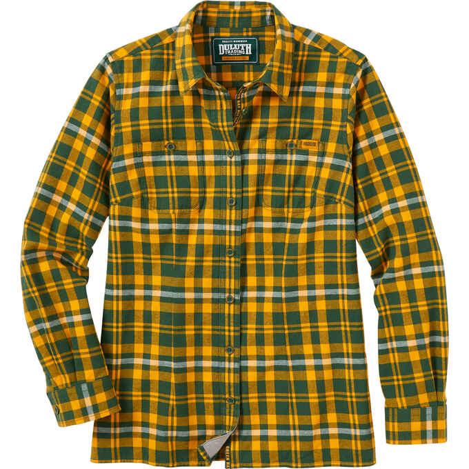 Women's Packers Free Swingin' Flannel Shirt