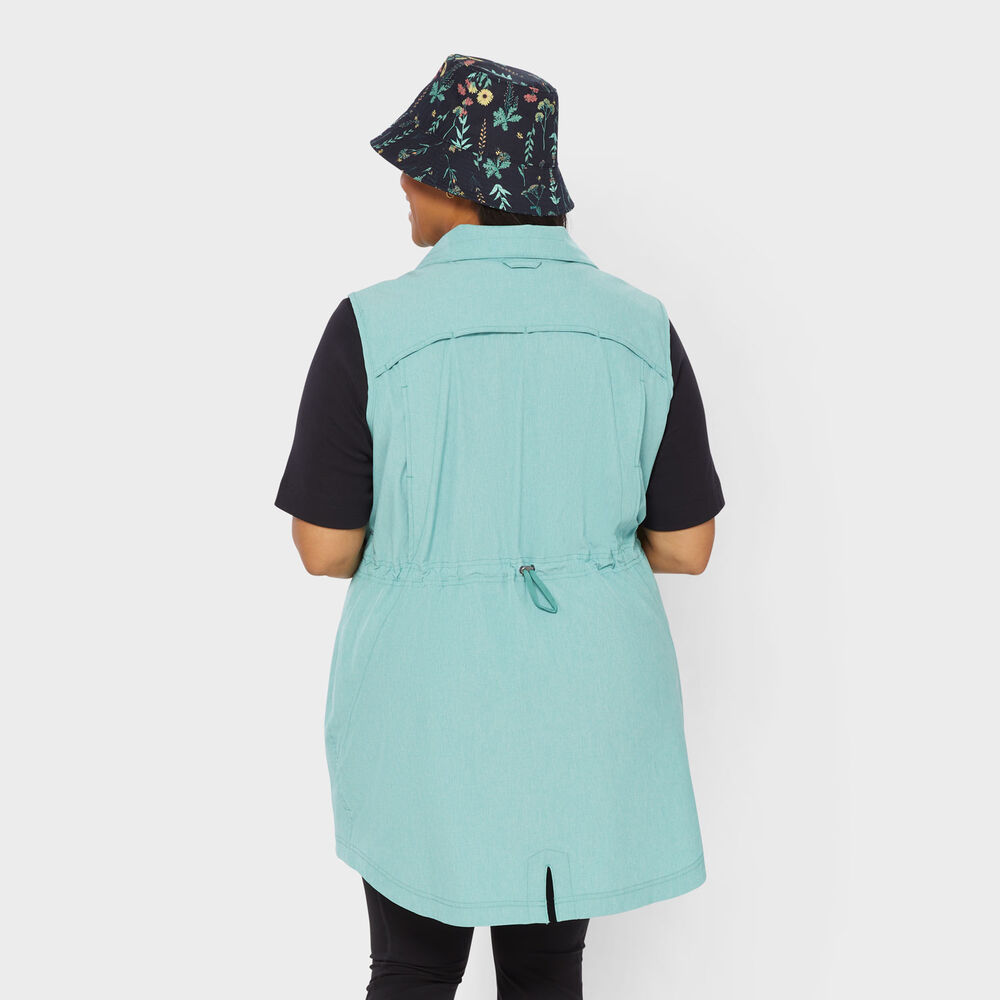 Women's Plus Sol Survivor Sun Protection Tunic Vest Main Image