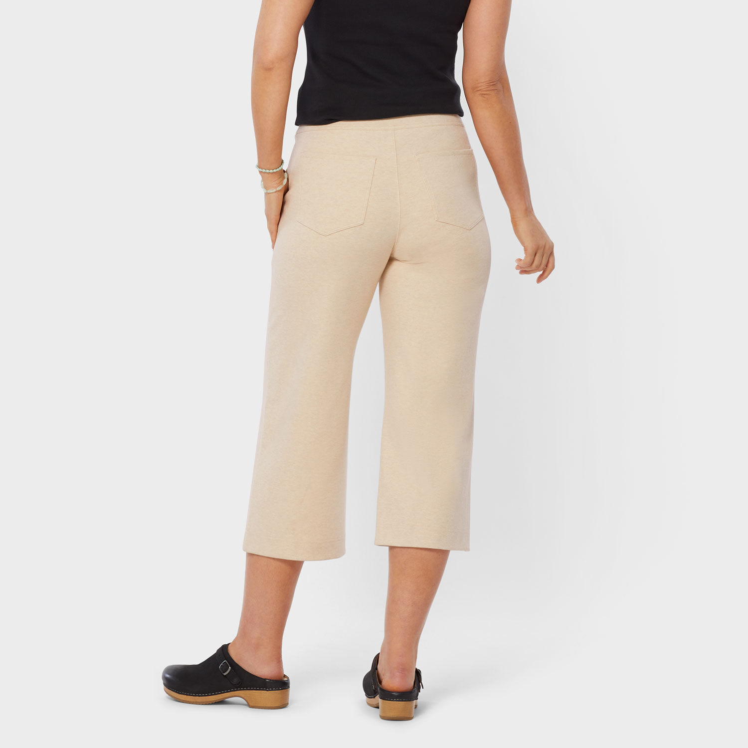 Women's NoGa Naturale Cotton Wide Leg Crop Pants | Duluth Trading