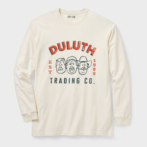 Men's Longtail T Relaxed Fit LS Logo T-Shirt