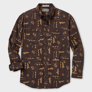 Men's Free Swingin' Flannel Relaxed Fit Shirt SKO 5XL REG