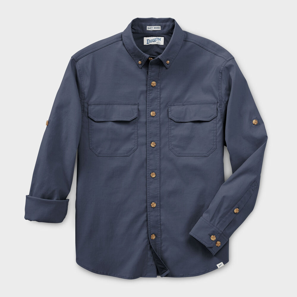 Men's DuluthFlex Dry On The Fly Standard Fit Shirt SBL LRG REG Main Image