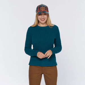 Women's Heritage Waffle Stitch Crew Sweater