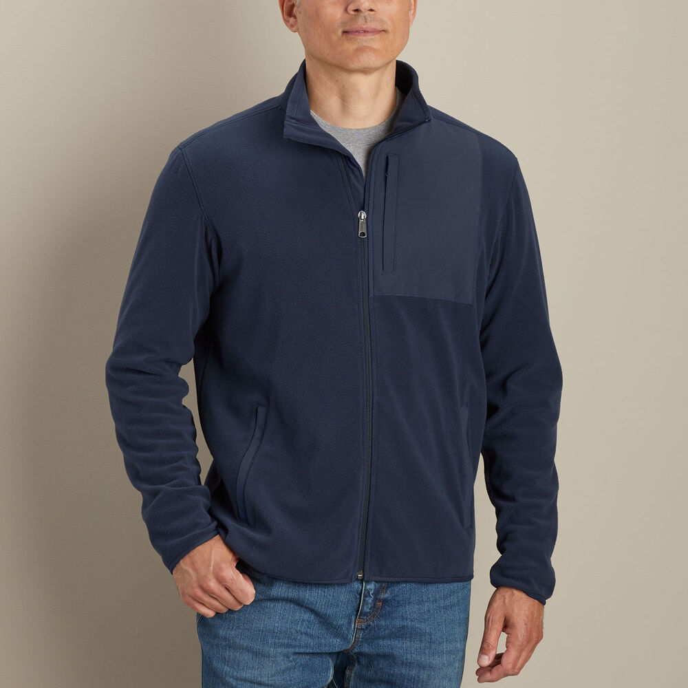 Men's Checkpoint Fleece Full Zip Mock Main Image