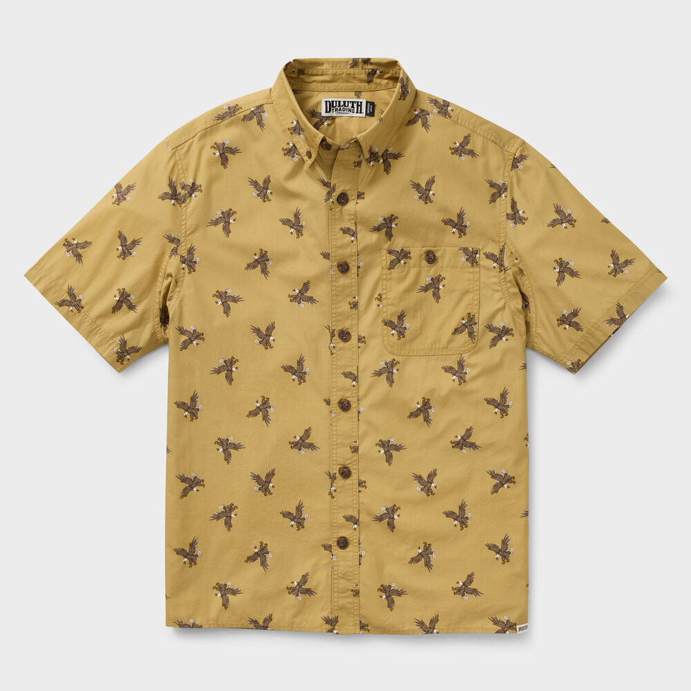 Men's BBQ Relaxed Fit Short Sleeve Shirt Main Image