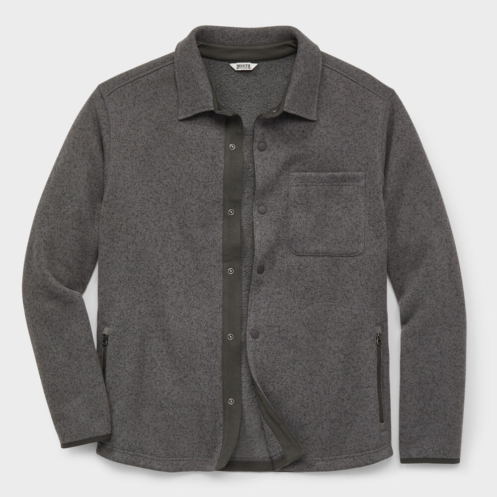 Men's Sweater Fleece Shirt Jac Main Image