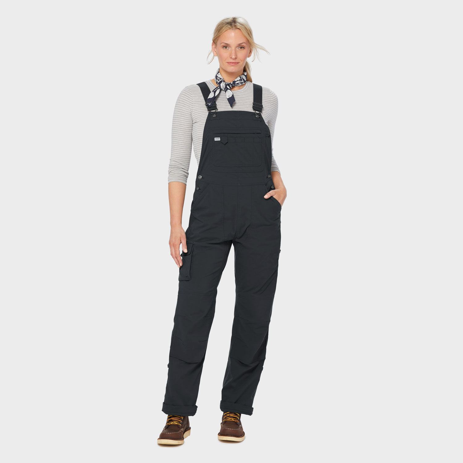 thumbnail image 2 of Duluth Women's Heirloom Gardening Bib Overalls – New With Tags, Regular Size, Women's Workwear 2 of 3