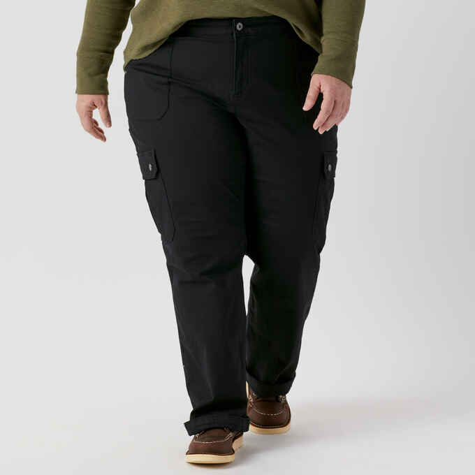 Women's Plus Fire Hose Relaxed Cargo Pants