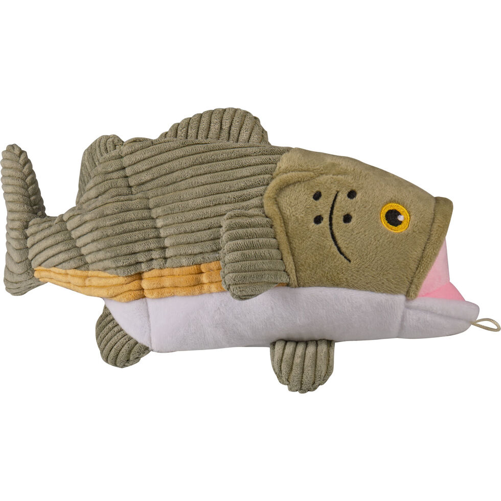 Twitchy Tail Moving Fish Dog Toy