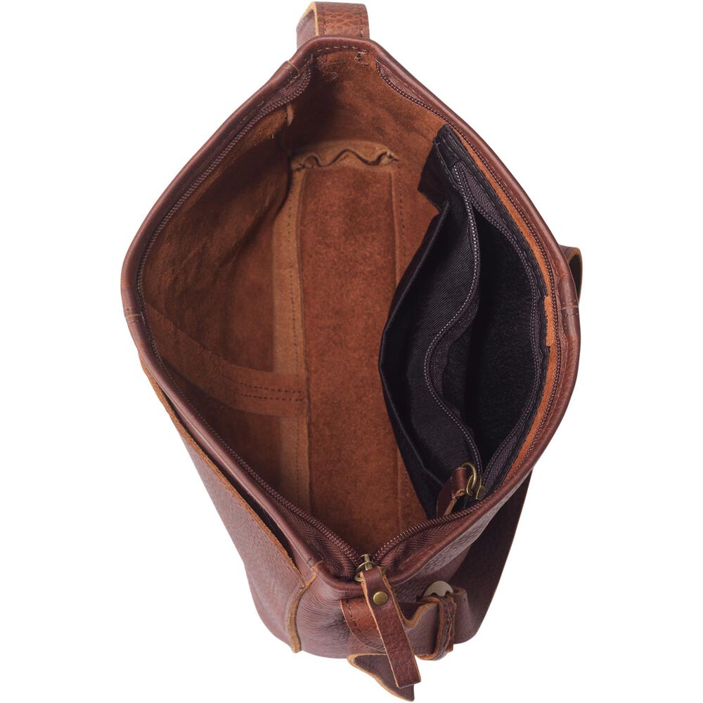 Women's Lifetime Leather Medium Sling Bag Main Image