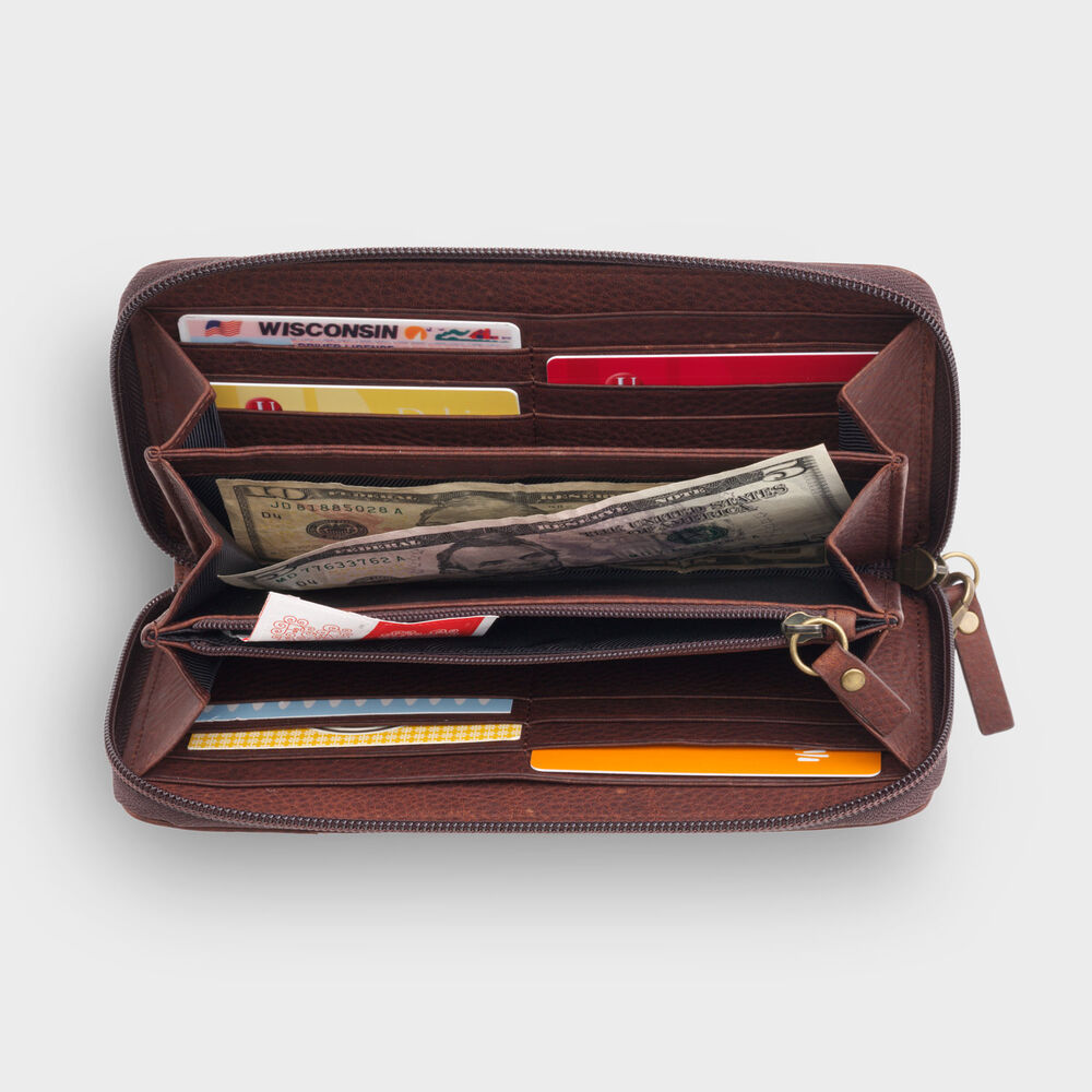 Lifetime Leather Wallet Main Image