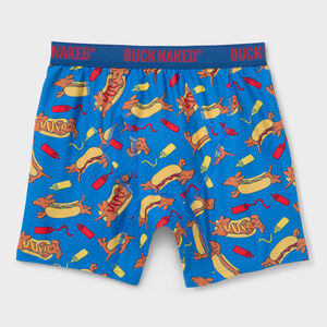 Men's Buck Naked Pattern Boxer Briefs