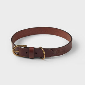 Buffalo Hide Dog Collar