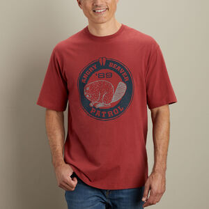 Men's Longtail T Beaver Patrol Logo T-Shirt