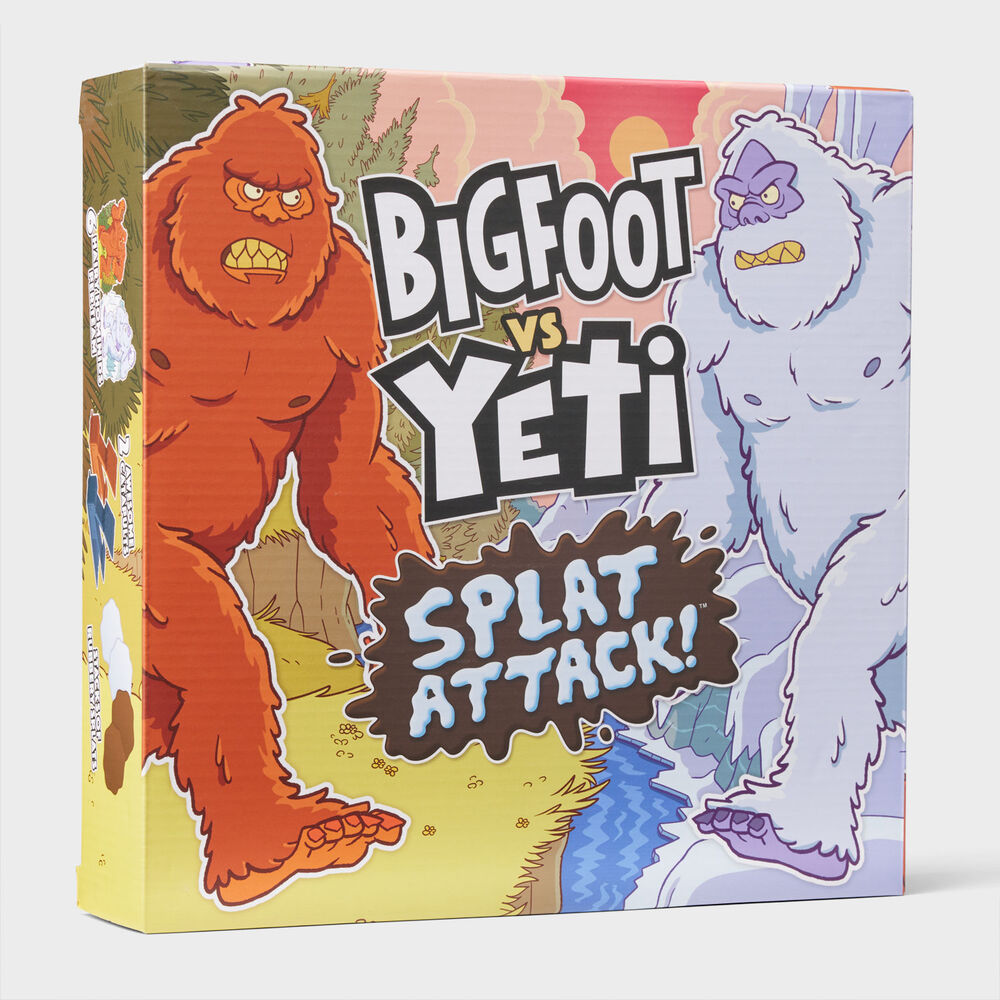 Big Foot VS Yeti Splat Attack! Board Game Main Image