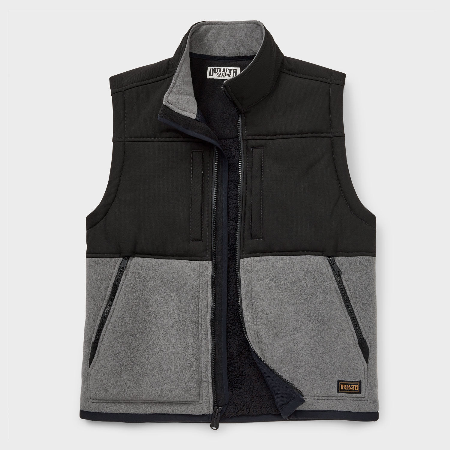 Men's Bear Hide Fleece Vest | Duluth Trading Company