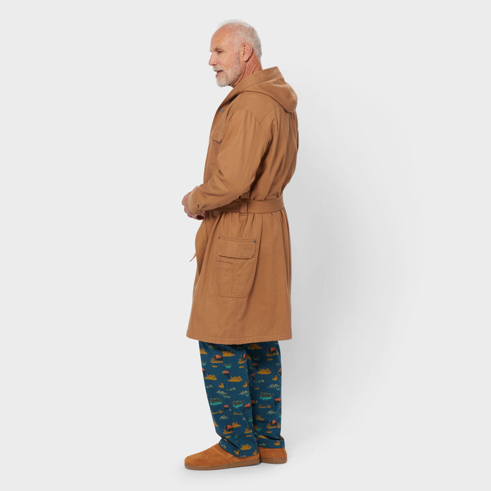 Men's Fire Hose Fleece-Lined Robe Main Image