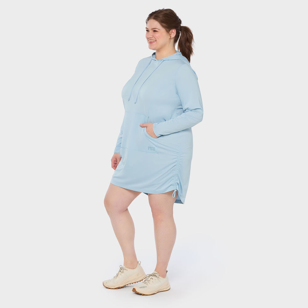Women's Plus AKHG Sunflare High-UPF Cooling Dress Main Image