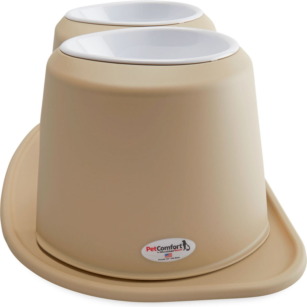 WeatherTech Pet Feeding System 10'' Double Height Dog Bowls Main Image