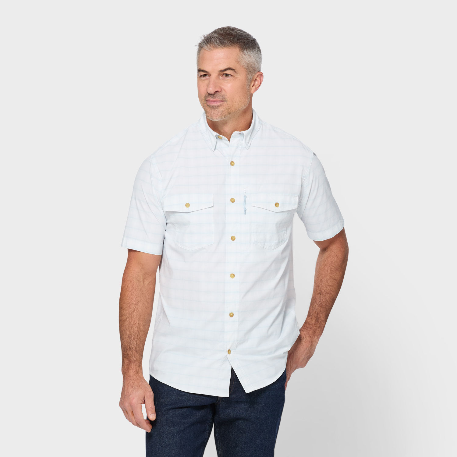 Men's No Quit Utility Standard Fit Short Sleeve Shirt | Duluth